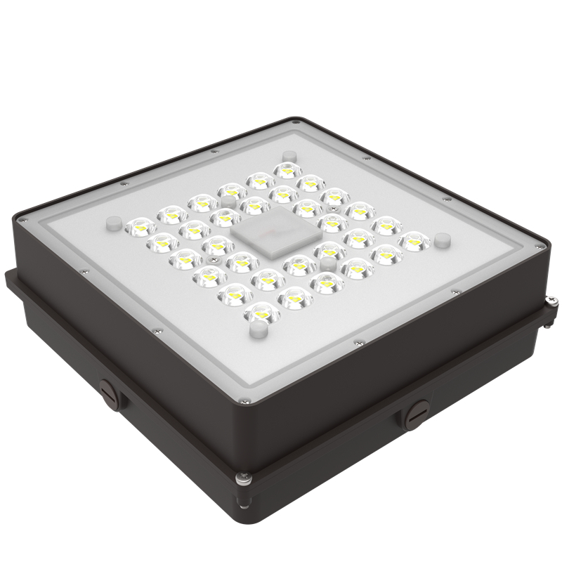 Aluminum housing led canopy light 80w ceiling mounted water-proof gas station light - Image 3