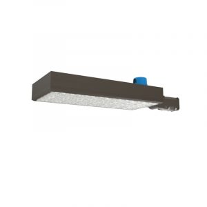 Motion sensor UL 400W HID Street LED Shoebox Lights 120 Volt Yoke Trunnion Mount Parking Lot Light