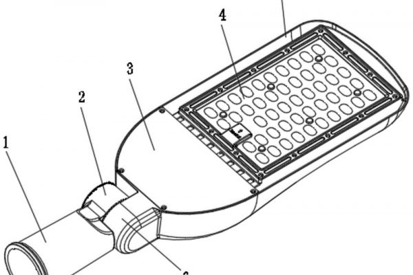 Led shoebox light design concept