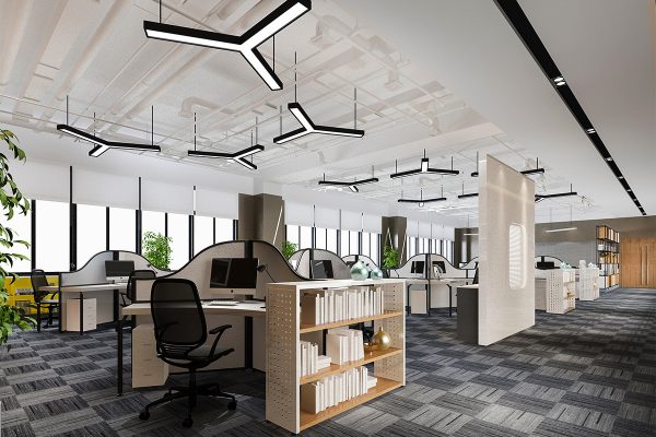 LED Hanging Light Fixtures for Commercial Facilities-Office Pendant Lights